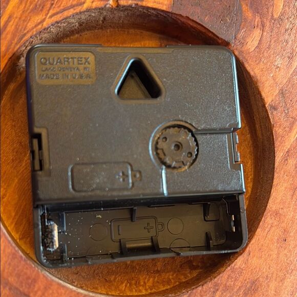 Elegant Gold and Brown Octagonal Wall Clock - Picture 3 of 3